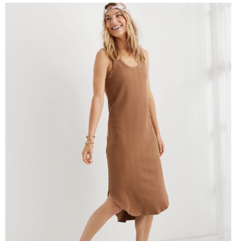 Aerie Ribbed Midi Coverup